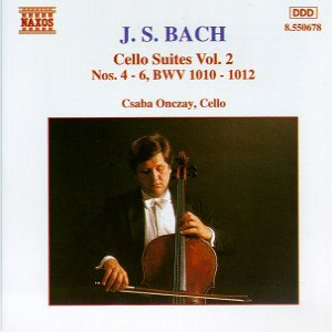 Csaba Onczay Review of Bach Cello Suite recording.