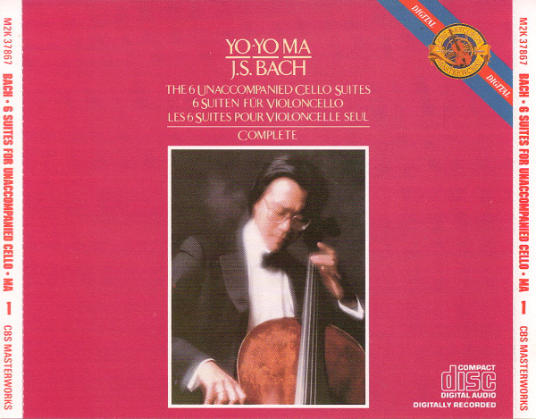 Review of first recording by Yo Yo Ma of the Bach Cello Suites.