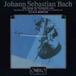 Review of Bach Cello Suites recording by Julius Berger from 1985.