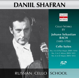 Review of Bach Cello Suites recording by Daniil Shafran.