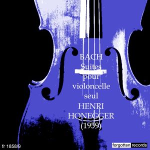 Recording review of Bach Cello Suites performance by Henri Honegger..