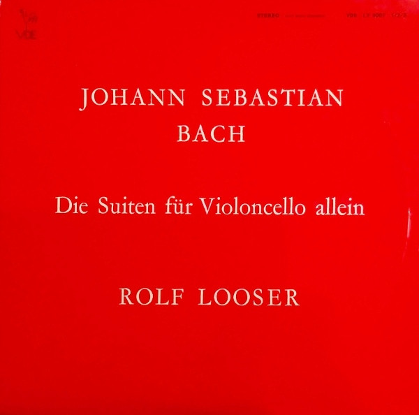 Review of Bach Cello Suite recording by Rolf Looser.
